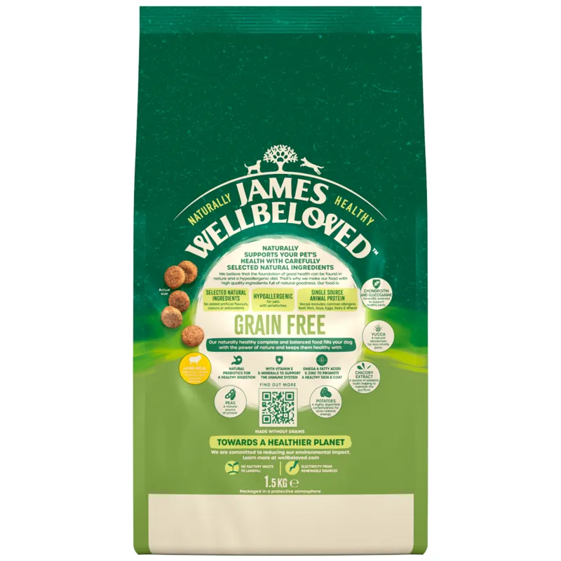 James Wellbeloved Dog Senior Grain Free Lamb-1